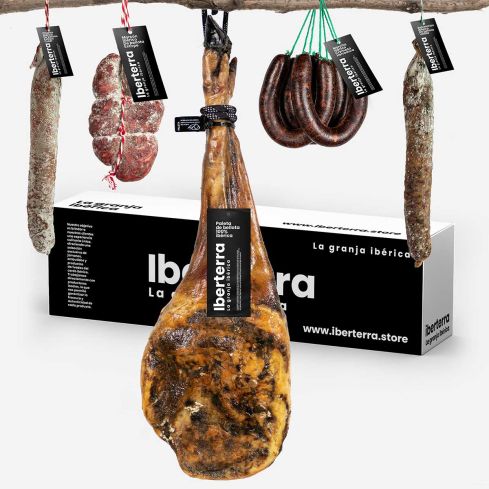 Lote de paleta de bellota 100% ibérica XL