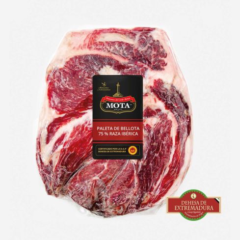 Paleta de bellota 75% ibérica D.O.P Deshuesada