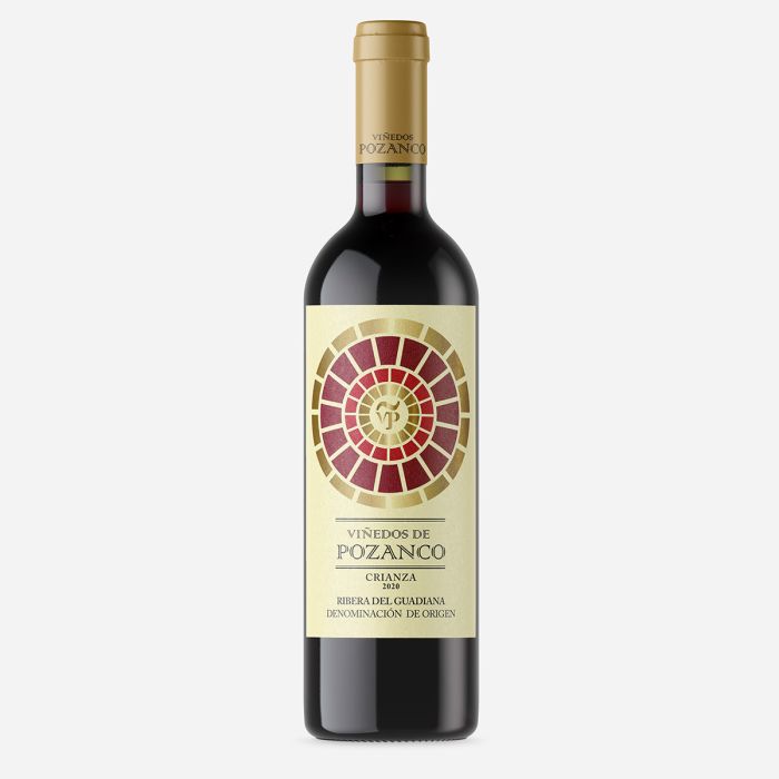 Vino tinto crianza Viñedos Pozanco